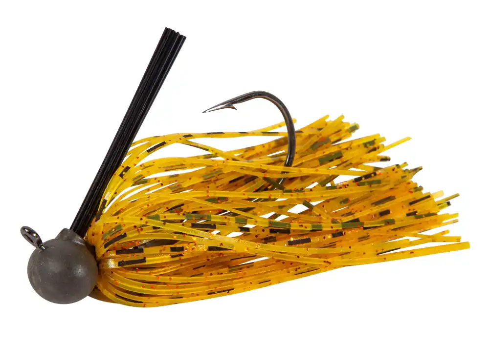 Gecertificeerd Ultimate Skirted Tungsten Football Jig - Brownie 7.0g - Hook 1/0