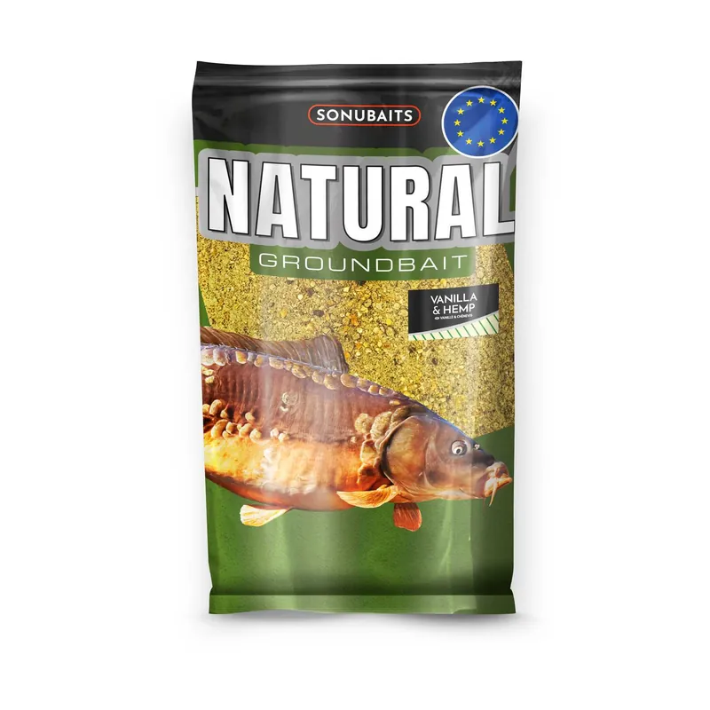 Betrouwbaar Sonubaits Natural Vanilla & Hemp Groundbait (1kg)