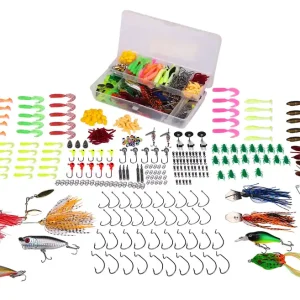 Must-Have Fish4All Multi Lure Box Hard, Soft & Metal (311pcs)