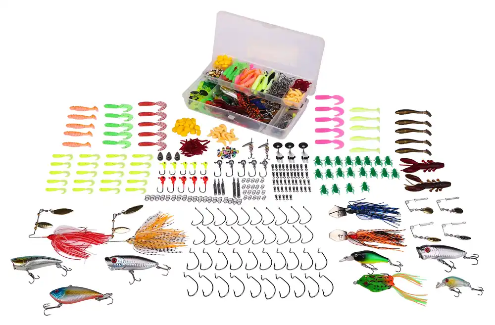 Must-Have Fish4All Multi Lure Box Hard, Soft & Metal (311pcs)