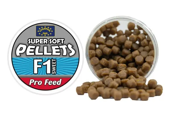 Seizoensaanbieding Champion Feed Super Soft Pellets 6mm (100g) F1 Sweet Dark