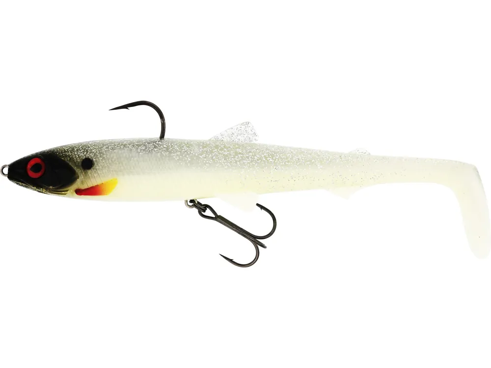 Merkproduct Westin BullTeez Shadtail Ready 2 Fish 18cm (70g) (Loodvrij) Glow Ghost Hunter