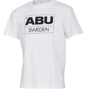 Bestel Nu Abu Garcia Legacy Sweden Logo Tee White T-Shirt L
