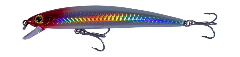 Weekendaanbieding Ultimate X-Minnow Plug 9.5cm (9g) Redhead