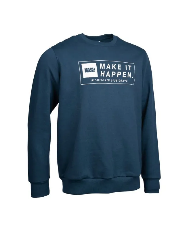 Meest Verkocht Nash Make It Happen Coordinates Jumper Navy Blue L