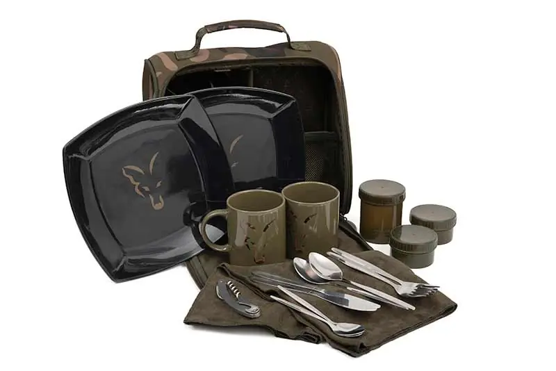 Fox Camolite 2 Person Dinner Set Op = Op