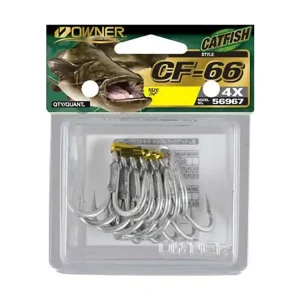 Betrouwbaar Owner CF-66 Catfish Treble Haken 3/0 (6 stuks)