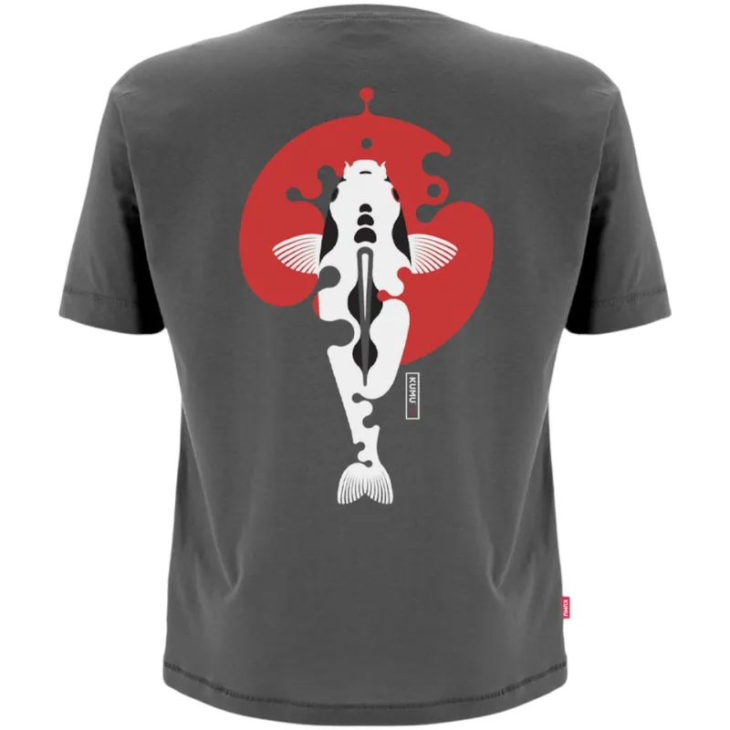 Must-Have Kumu Rising Sun Grey Tee T-Shirt L