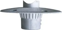 Hete Deal Springfield Plug-In Aluminium Voetplaat Voor Bootstoel (Ø230mm)