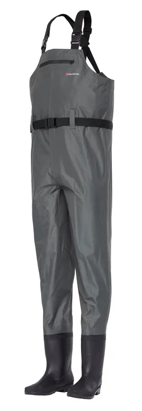 Abu Garcia Nylon Chest Waders Dark Grey Waadpak 40/41 Korting