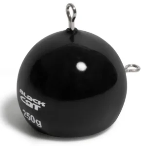 Finale Uitverkoop Black Cat Cat Ball Meerval Loodkop (250g) Black