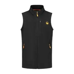 Speciale Aanbieding Guru Fleece Gilet Black Bodywarmer L