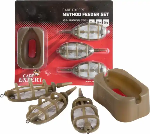 Merkproduct Energo Carp Expert Method Feeder Set (3+1)