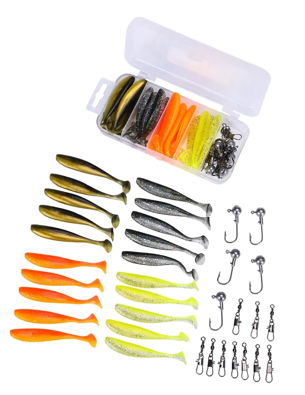 Fish4All Softbait Box (36pcs) Finale Uitverkoop