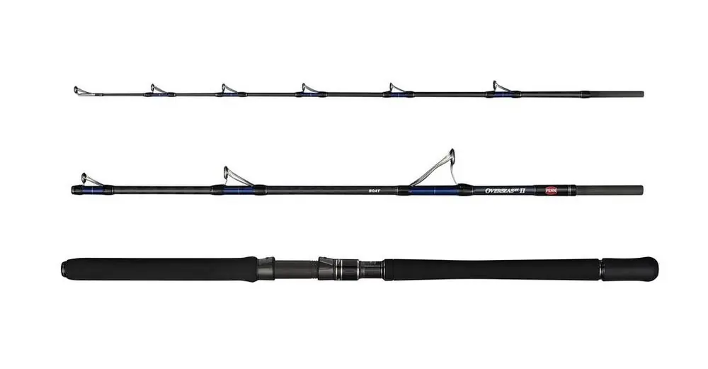 Penn Overseas XT II Boat Boothengel 6'7ft/2.04m (3-Delig) Lijnklasse 12-20lb Laatste Versie