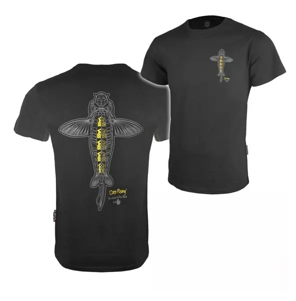 Vass 'Carp Rising' T-Shirt Black L Goedkoop