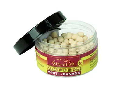 Attrafish Wafters White Banana (100ml) 6mm Speciale Aanbieding