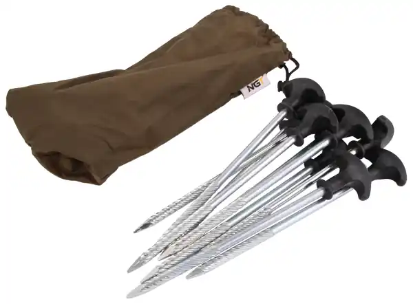 NGT 20cm Tent Haringen In Tas (10st) Nieuw