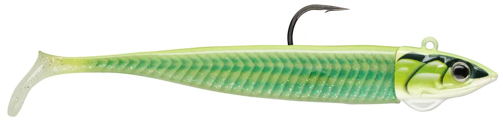Storm Biscay Minnow Shad 9cm (21g) (2 Stuks) Glow Sandeel Laatste Versie
