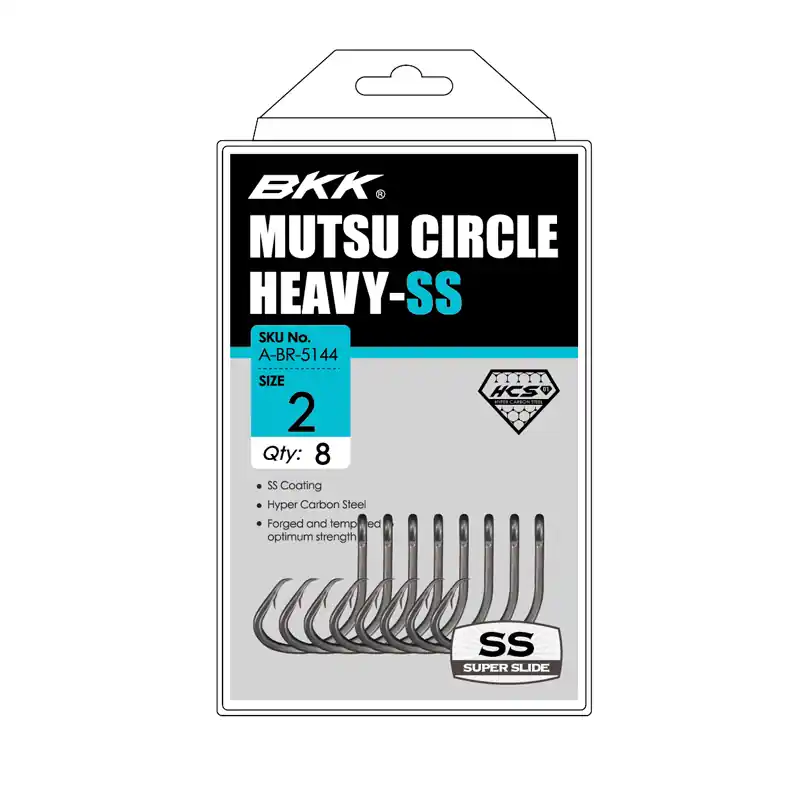 Premium BKK Mutsu Circle Heavy SS Zeevis Haken 1