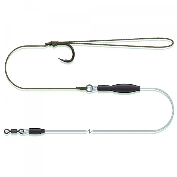 Fabrieksprijs Madcat Pop-Up Pellet Rig 60cm (Haakmaat 2/0)