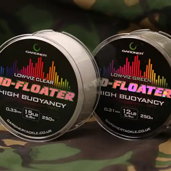 Gardner HD-Floater Low-Viz Clear 0.29mm 4.5kg/10lb Op = Op