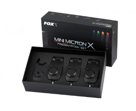 Fox Mini Micron X 3 Rod Beetmelder Set Flitsaanbieding