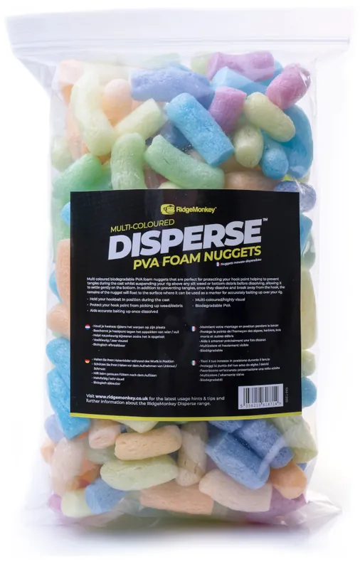 RidgeMonkey Disperse Foam Nuggets Tijdelijk Beschikbaar