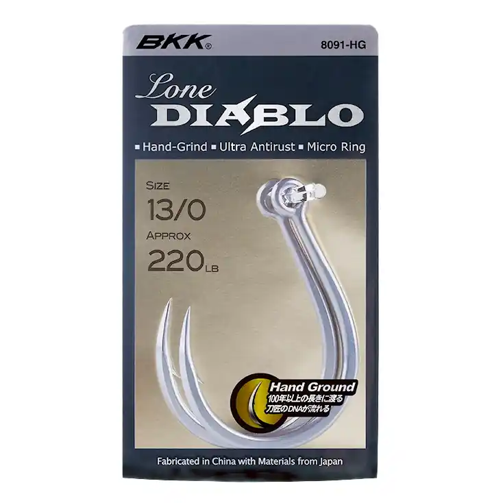 Beperkt Aanbod BKK Lone Diablo Single Hook 1 (8pcs)