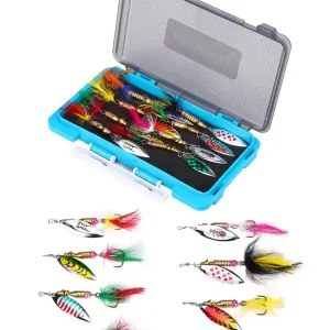 Fish4All Spinner Box Willow 7cm 4.3g (8 Stuks) Favoriet