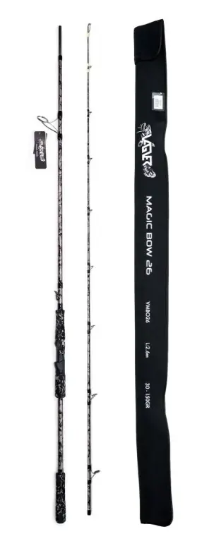 Direct Beschikbaar Vagner Magic Bow Meerval Spinhengel (30-150g) 2.2m