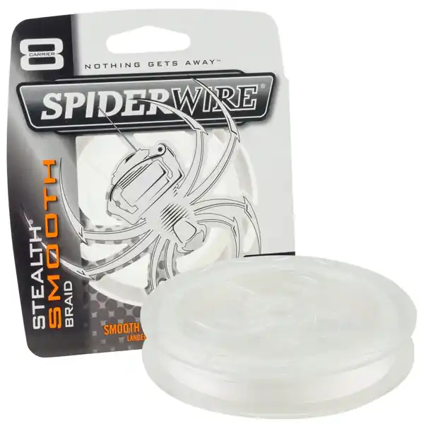 Bestseller Spiderwire Stealth Smooth 8 'Translucent' Gevlochten Lijn 0.11mm / 10.3kg