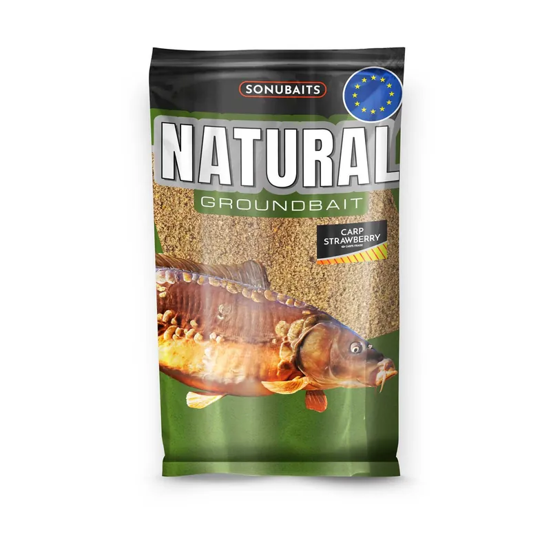 Bestseller Sonubaits Natural Carp Strawberry Groundbait (1kg)