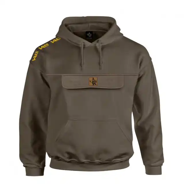 Beperkt Aanbod Vass Culture Hoody Khaki Green Vis Trui L
