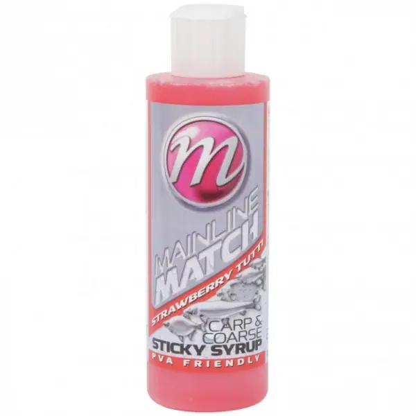 Mainline Carp & Coarse Sticky Syrups Strawberry Tutti Express Levering