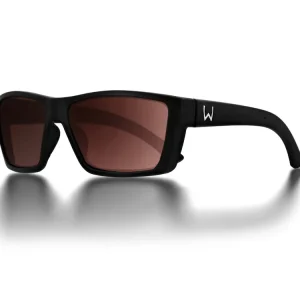 Westin W6 Street 100 Matte Black Zonnebril LB Smoke LM Silver Flash AR Blue Flitsaanbieding