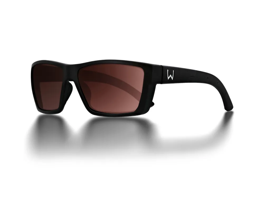Westin W6 Street 100 Matte Black Zonnebril LB Smoke LM Silver Flash AR Blue Flitsaanbieding