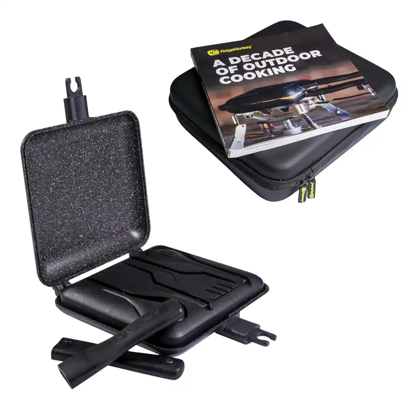 Hoge Kwaliteit Ridgemonkey Connect Sandwich Toaster XL 10th Anniversary Limited Edition