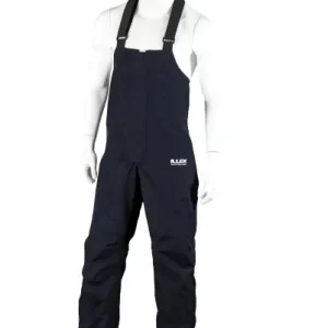 Snelle Levering Illex Rain Bib Black Regenbroek L