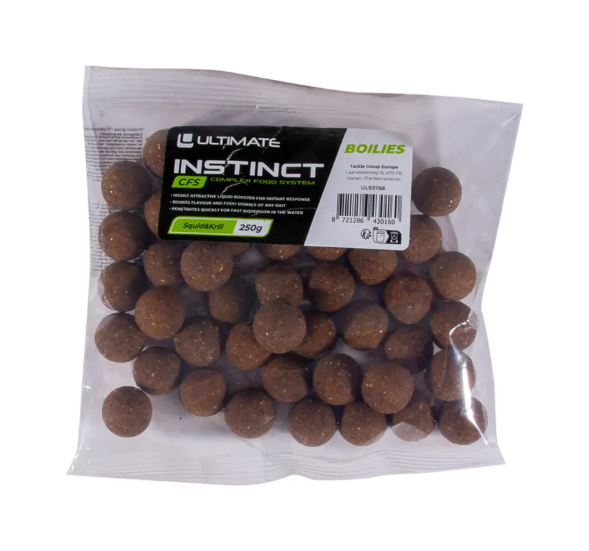Ultimate Instinct CFS Boilies Squid & Krill 20mm (250g) Premium