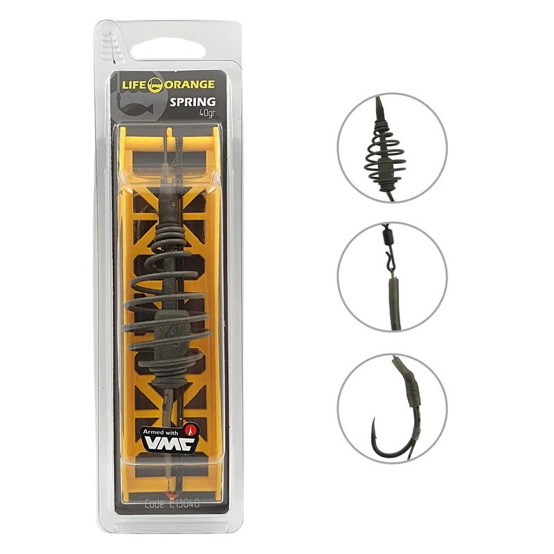 Life Orange Spring Feeder Rig 40g Koopje