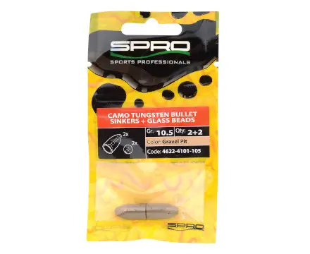 Spro Camo Tungsten Bullet Sinkers 3.5g Alleen Vandaag