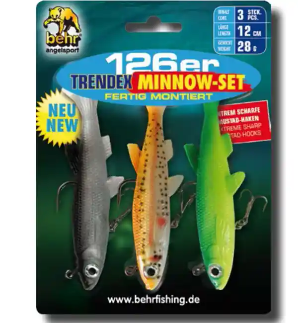 Behr Trendex Minnow-Set Set 1 - 8cm Laatste Versie