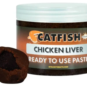 Merkproduct Dynamite Baits Catfish Chicken Liver Paste Meerval Aas (350g)