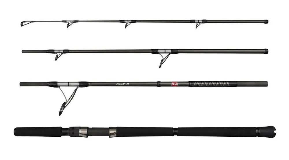 Penn Ally II Offshore Casting Travel Reishengel (4-Delig) 2.31m 120g Bestseller