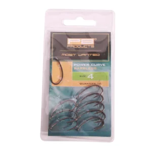 Weekendaanbieding PB Products Power Curve Hook PTFE Weerhaakloos (10 stuks) 4