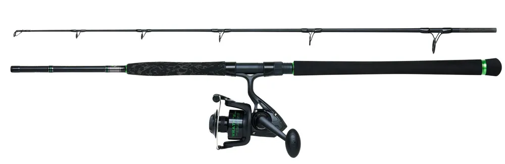 Madcat Silure Vertical Meerval Hengel/Molen Combo 1.80m (100-250g) Nieuw