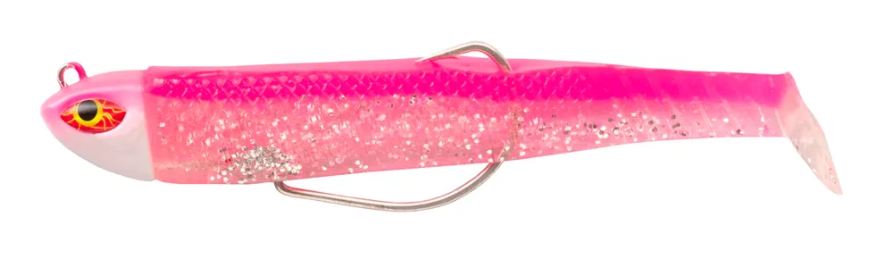 Rechtstreeks Van De Fabrikant Cinnetic Crafty Candy Shad 17cm (125g) (2 stuks) Bloody Minnow
