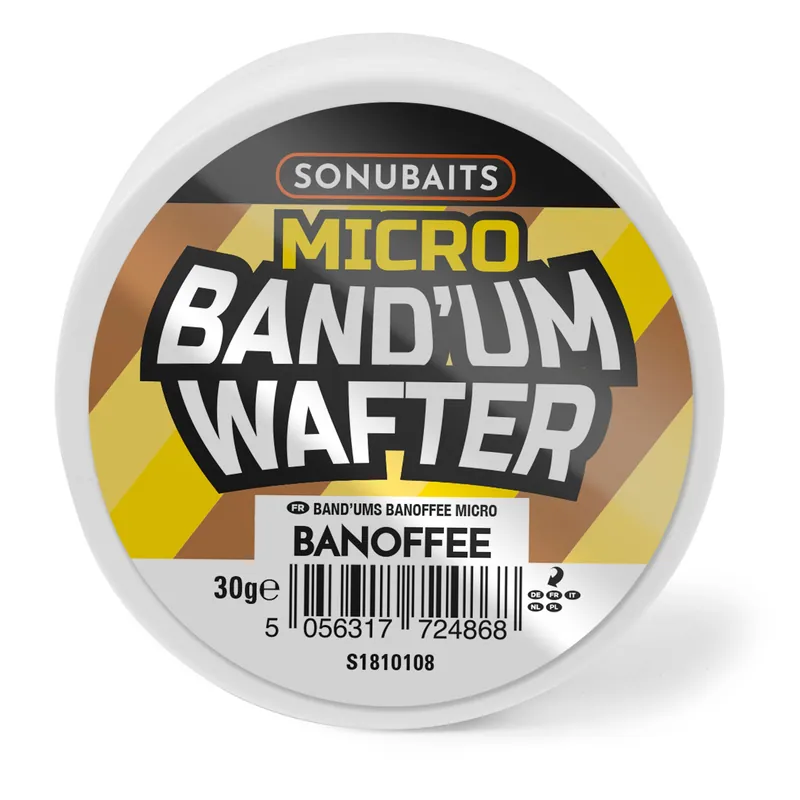 Hete Deal Sonubaits Micro Band'Um Wafter Salted Caramel