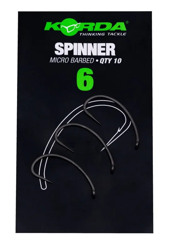Laatste Versie Korda Spinner Weerhaakloos Karper Haken (10 stuks) 2